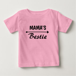 Cute MAMMA Bestie T-shirt för spädbarn