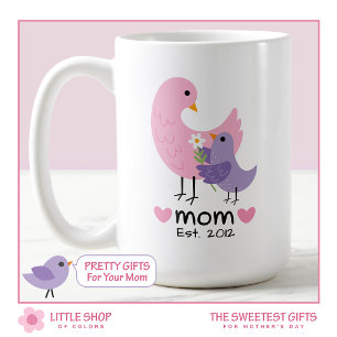 Cute Mamma Bird Mor Kaffemugg
