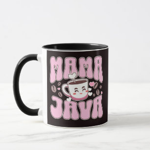 Cute Mamma Java Mors dag Gift Mugg