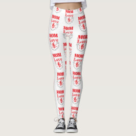 Cute Mamma Kärlek Leggings