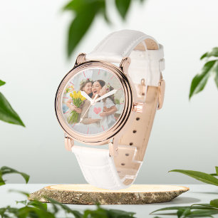Cute Mamma Lägg till ditt foto eWatch Watch Watch Armbandsur