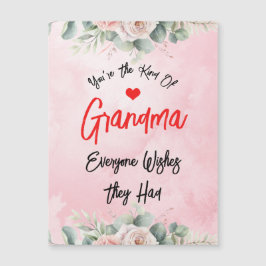 Cute Mamma Loely Grandma Anpassningsbar Card