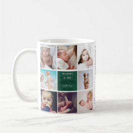 Cute 'Mamma & Me' Photo Collage - första Mor-dagen Kaffemugg