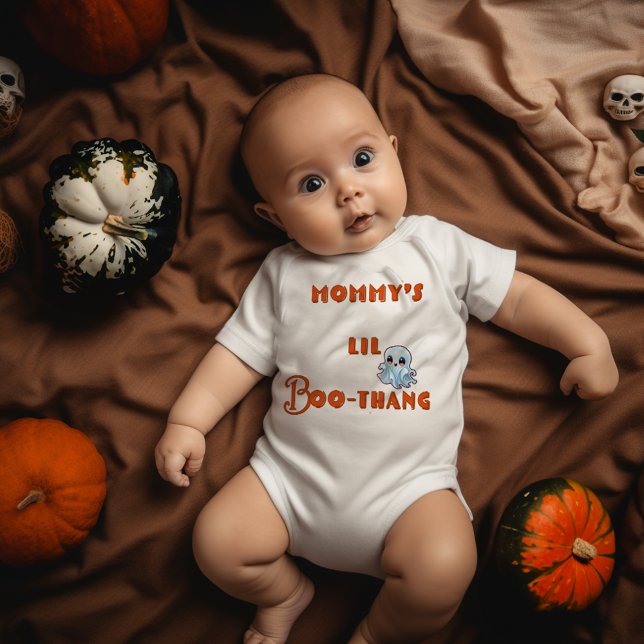 Cute "Mamma mellan LiL Boo-Thang" Halloween T Shirt (Skapare uppladdad)