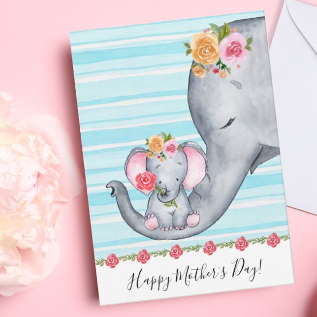 Cute Mamma och Baby Mors dag Kort (Cute Mother's Day Card)