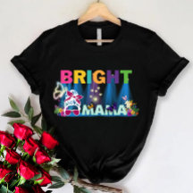 Cute mamma-skjorta, Bright mamma, Mors dag Gift
