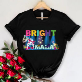 Cute mamma-skjorta, Bright mamma, Mors dag Gift T Shirt