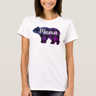 Cute Mammans lila design mors dag-gåva T Shirt