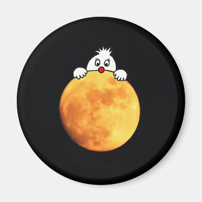 Cute man i måne magnet (Framsidan)