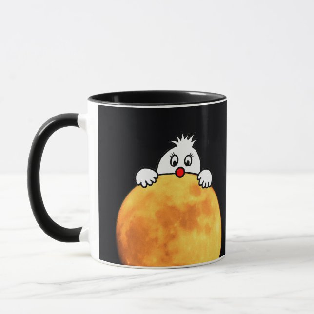 Cute man in the moon mugg (Vänster)