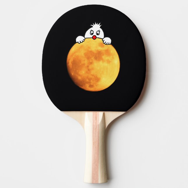 Cute man in the moon pingisracket (Framsidan)