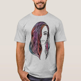 Cute manar, skjorta med bild t shirt