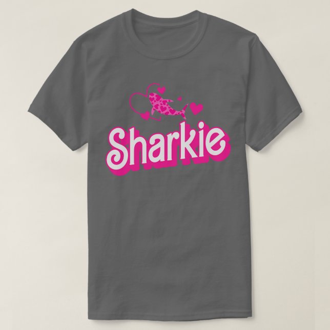 Cute Manar Womens Kids Funny Shark T Shirt (Design framsida)