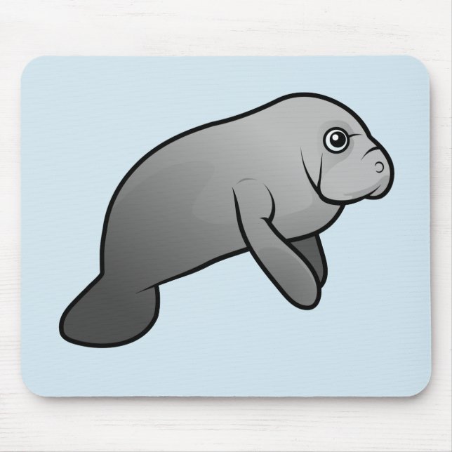 Cute Manatee Musmatta (Framsidan)