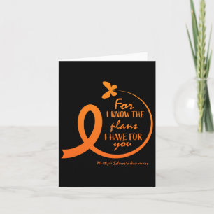 Cute Många Sclerosis Awareness Gift Christian B Kort