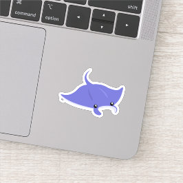 Cute Manta Ray Anpassningsbar-cut Vinyl Sticker Klistermärken