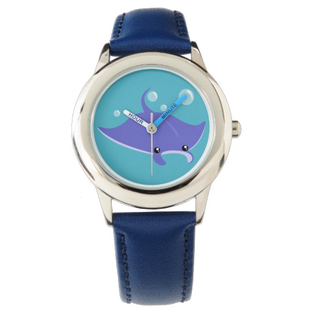 Cute Manta Ray Watch Armbandsur (Framsida)