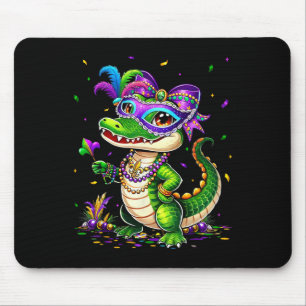 Cute Mardigator Mardi Gras Alligator Costume Girl Musmatta