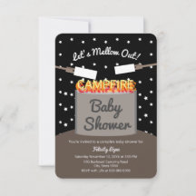 Cute Marshmallow Starry Natt Campfire Baby