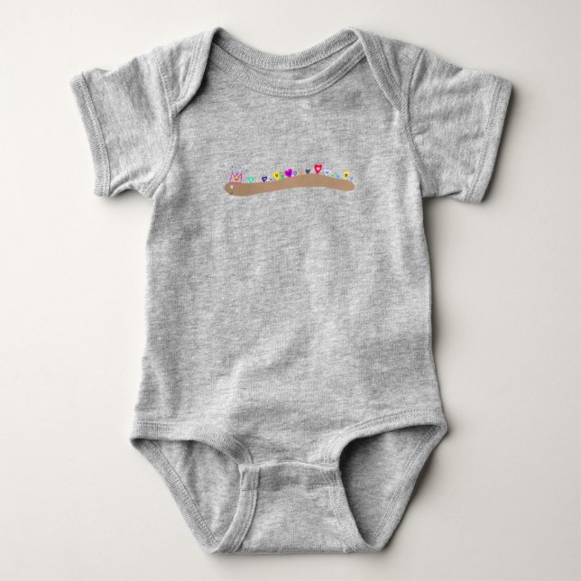 Cute mask levererar hjärtan t shirt (Framsida)