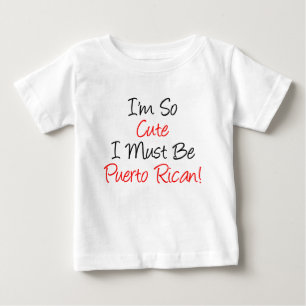 Cute måste alltså Puerto Rican T-shirt