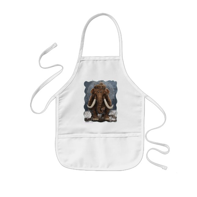 Cute Mastodon Barnförkläde (Framsidan)