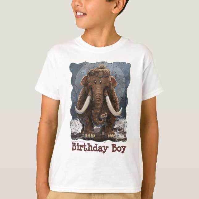 Cute Mastodon T Shirt (Framsida)