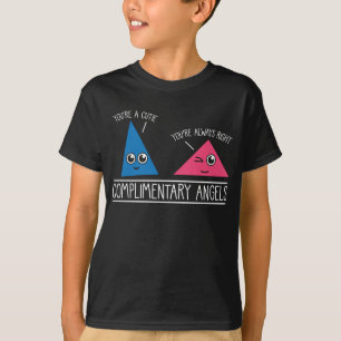 Cute Math Lärare Undervisare Complimentary Ängla T Shirt