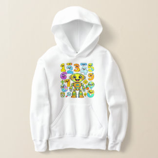 Cute Maths Numbers Emoji Cartoon Hoodie Kids UK!! T Shirt
