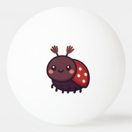 Cute May Beetle - Kawaii Forest Charm Pingisboll