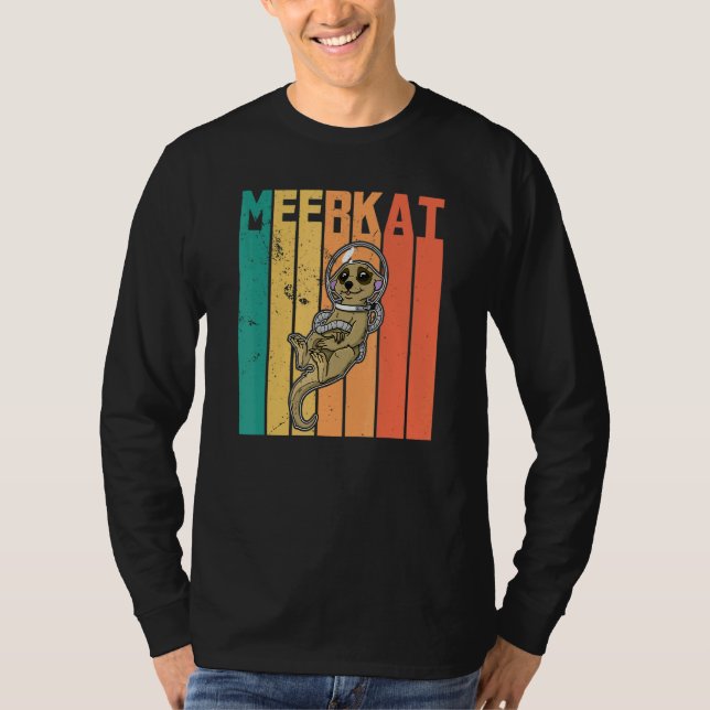 Cute Meerkat Surikate Animal Africa 1 T Shirt (Framsida)