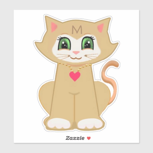 Cute Melin Kattunge Klistermärken (Ark)