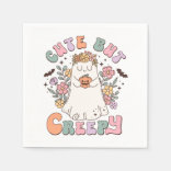Cute Men Creepy Halloween Pappersservett