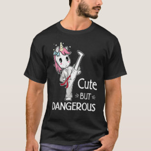 Cute men Dangerous Brazilian Jiu Jitsu Red Bälte U T Shirt