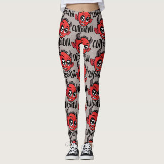 Cute men Evil Leggings