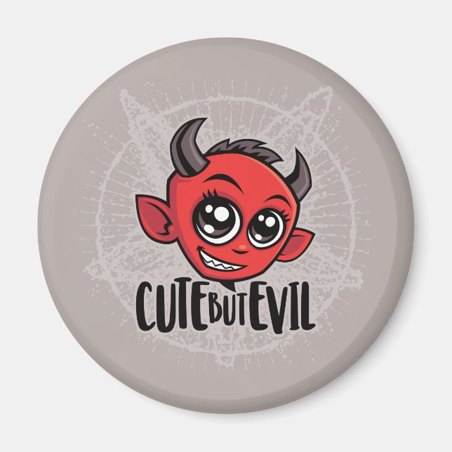 Cute men Evil Magnet (Framsidan)