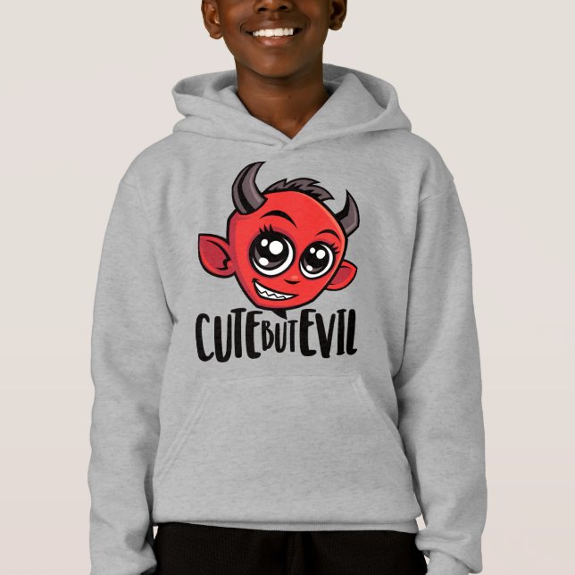 Cute men Evil T Shirt (Framsida)