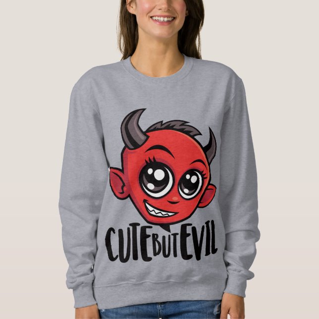 Cute men Evil T Shirt (Framsida)