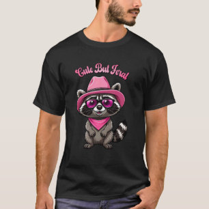 Cute men Feral, fin, färglös rast med svamplass T Shirt