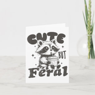 Cute men Feral-kul rast med Gles Småbarn Girl Kort