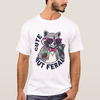 Cute Men Feral Sopor Panda Raccoon T Shirt