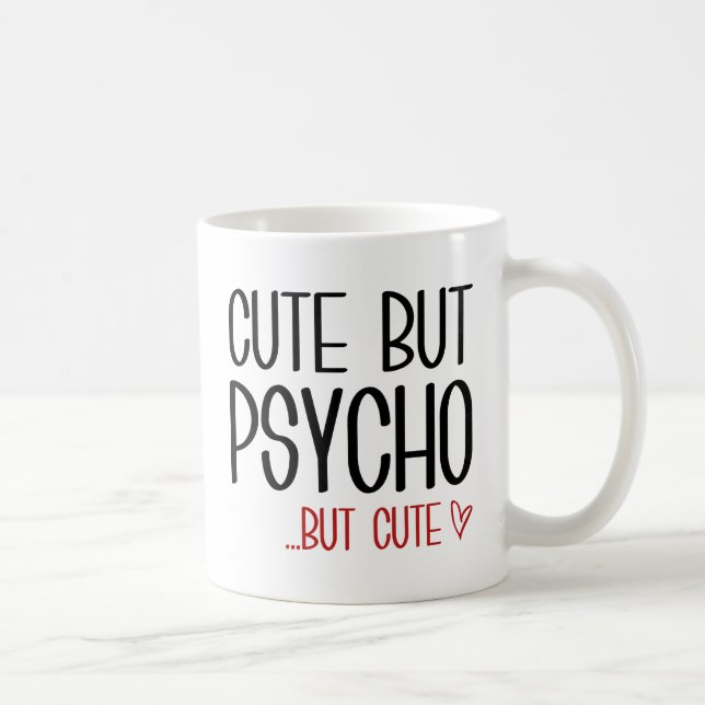 Cute Men Psycho Kaffemugg (Höger)