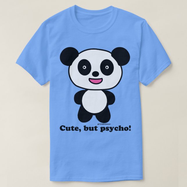 CUTE MEN PSYCHO T SHIRT (Design framsida)