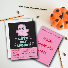 Cute men Spooky Halloween fest Inbjudningar
