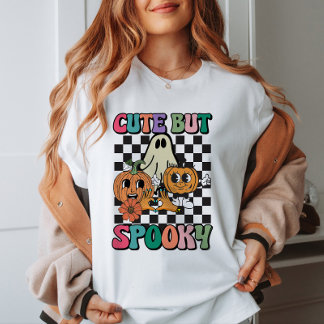 Cute men Spooky Halloween Groovy T-shirt