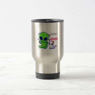 CUTE MEOW CAT MED ALIEN RESEMUGG