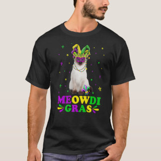 Cute Meowdi Gras Siamese Cat Carnival Mask Mardi G T Shirt