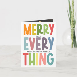 Cute Merry Everything Inclusive 2 photo Helgkort
