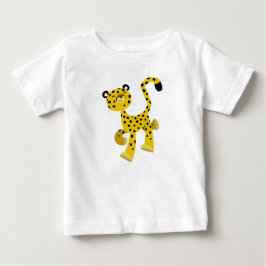 Cute Merry Tecknad Cheetah Baby T-Shirt