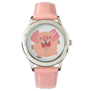 Cute Merry Tecknad Gris Watch Armbandsur